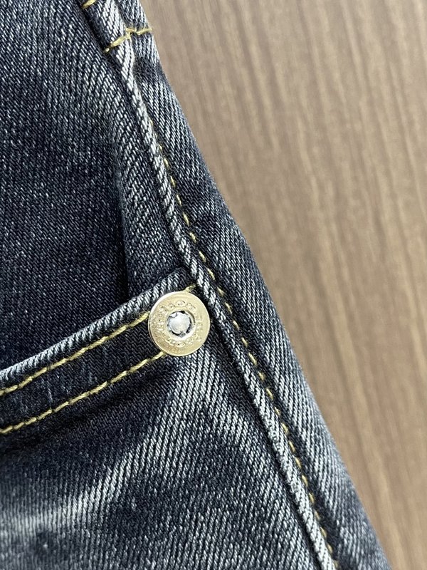 Kiton 남성 스트레이트 진 001-189905
