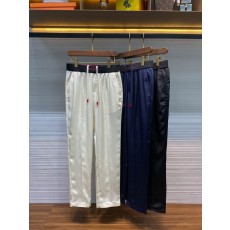 라이오셀 실크 드로우스트링 캐주얼 팬츠 남성 스트레이트 001-189927
