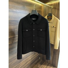 Kiton 울 캐시미어 혼방 남성 셔츠 재킷 001-189954