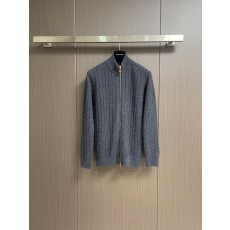 키톤 메리노 울 지퍼 하이넥 니트 스웨터 001-189976
