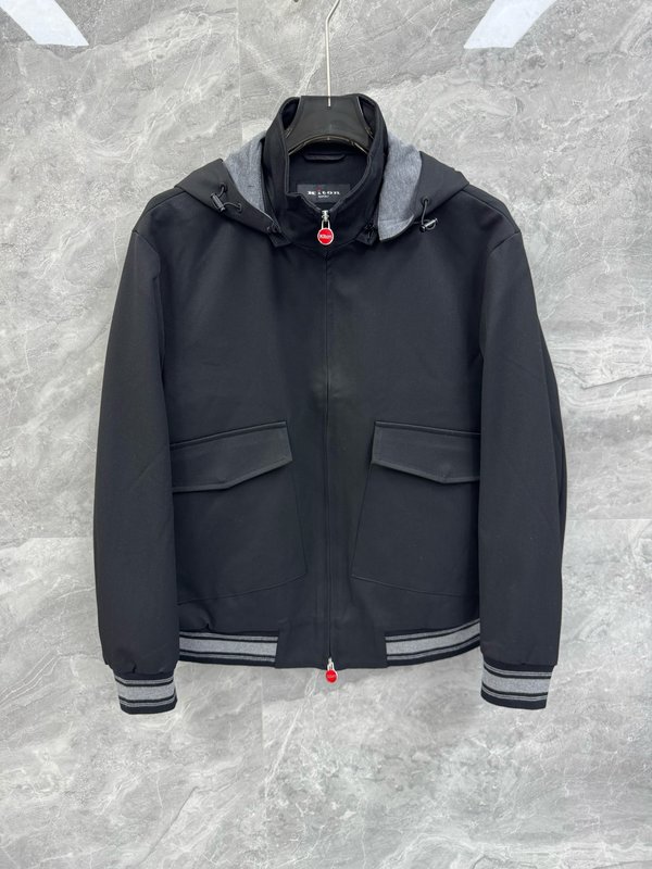Kiton 비즈니스 캐주얼 후드 자켓 001-189989