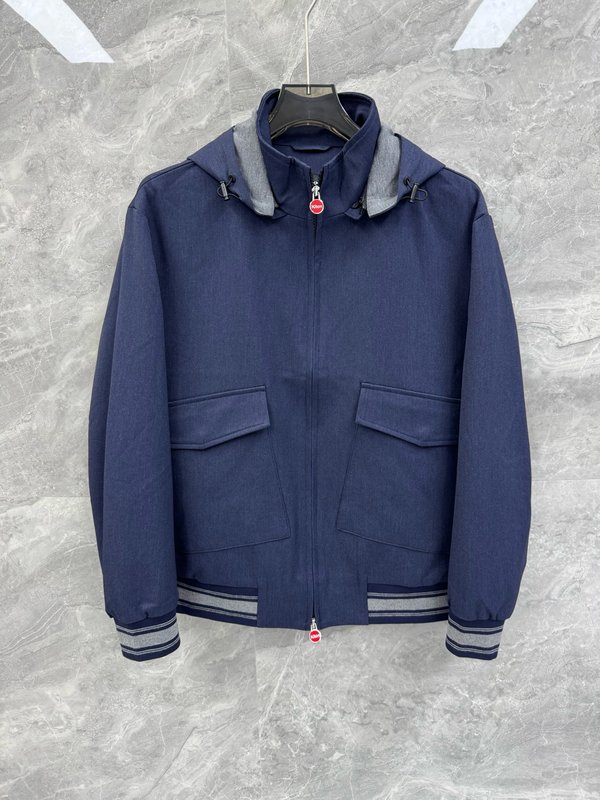 Kiton 비즈니스 캐주얼 후드 자켓 001-189989