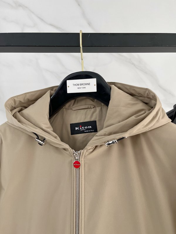키튼 가을 겨울 패션 후드 다운 재킷 001-189990
