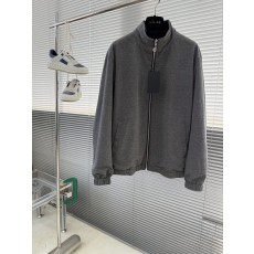 키톤 지퍼 양면 착용 스탠드 칼라 재킷 001-190001
