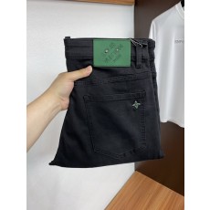 루이비통 남성용 고탄력 수입 데님 팬츠 001-190087