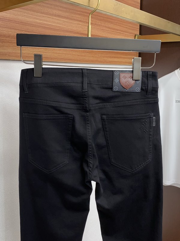 루이비통 남성 하이스트레치 데님 팬츠 001-190088
