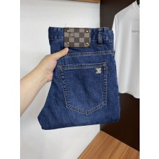 루이비통 남성 슬림 스트레이트 진 001-190095