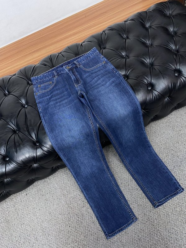 루이비통 남성 슬림 스트레이트 진 001-190095