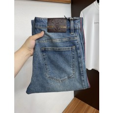 루이비통 남성용 고탄력 수입 데님 팬츠 001-190096