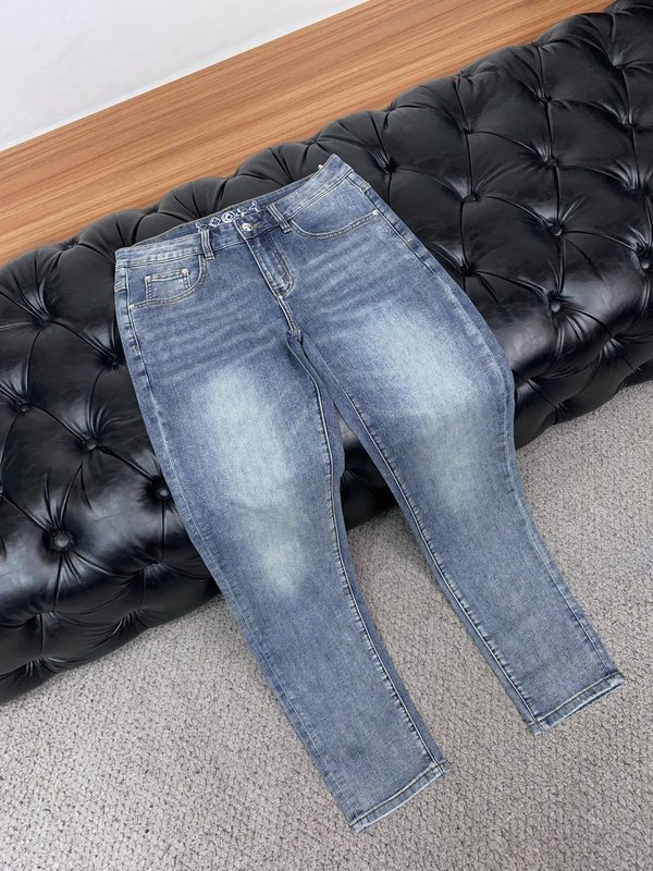 루이비통 남성용 고탄력 수입 데님 팬츠 001-190099