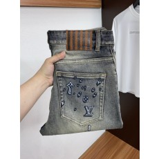 루이비통 남성 슬림 스트레이트 진 001-190101