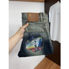 루이비통 남성 슬림 스트레이트 진 001-190103