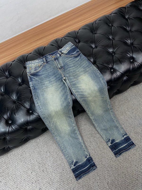 루이비통 남성 슬림 스트레이트 진 001-190109
