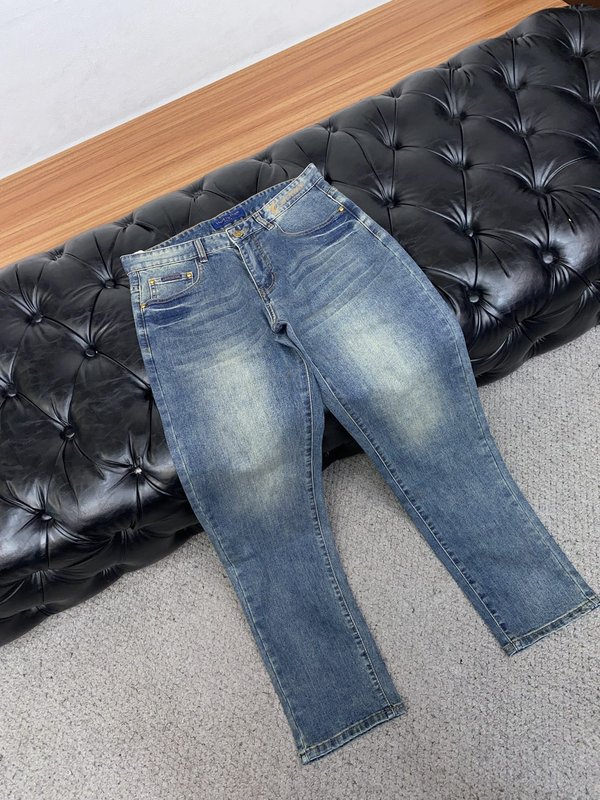 루이비통 남성 슬림 스트레이트 진 001-190113