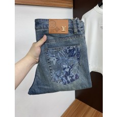 루이비통 남성 슬림 스트레이트 진 001-190130