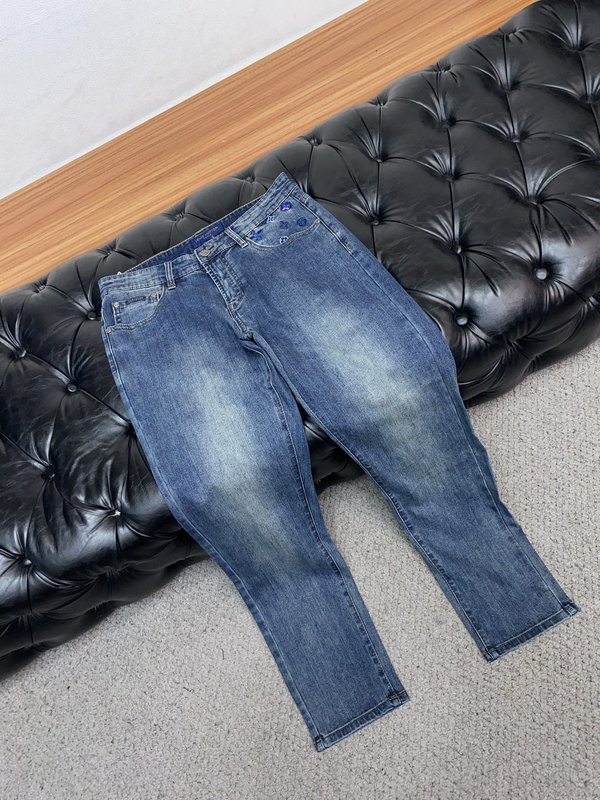 루이비통 봄여름 슬림 스트레이트 진 001-190132