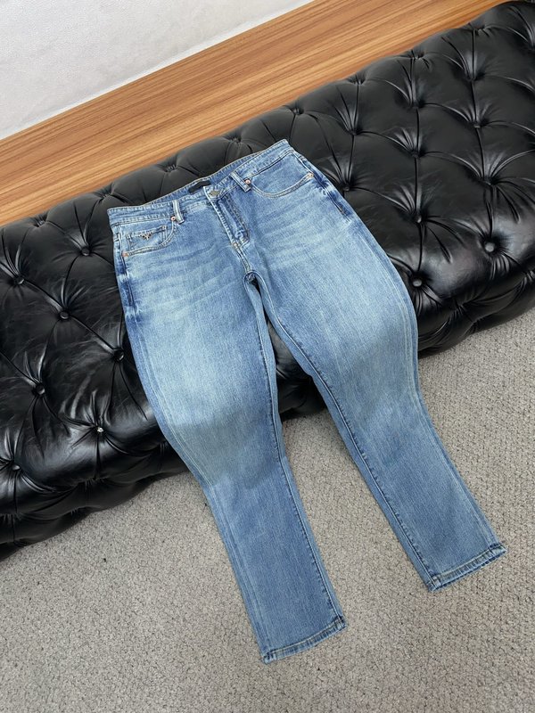 루이비통 남성 슬림 스트레이트 진 001-190133