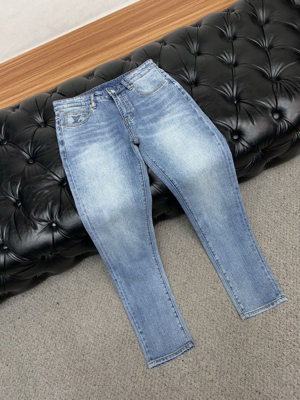루이비통 남성 슬림 스트레이트 진 001-190134