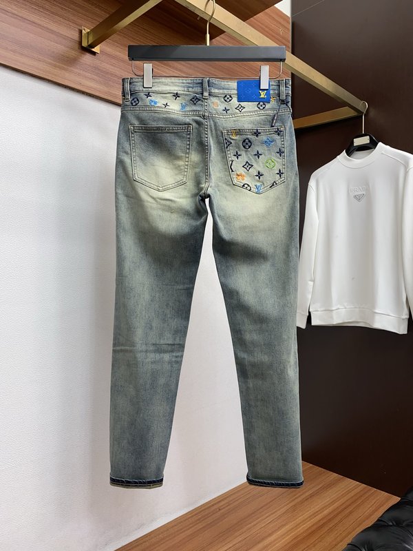 루이비통 봄여름 슬림 스트레이트 진 001-190142