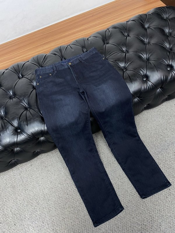루이비통 남성 슬림 스트레이트 진 001-190145