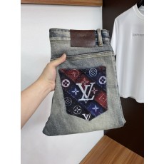 루이비통 남성 슬림 스트레이트 진 001-190150