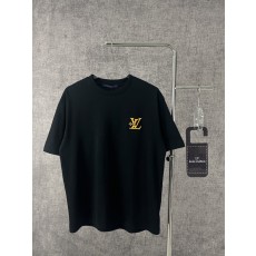 루이비통 클래식 로고 라운드 티셔츠 001-190246
