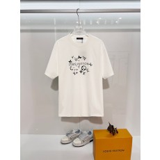 루이비통 면 라운드넥 반팔 티셔츠 001-190325