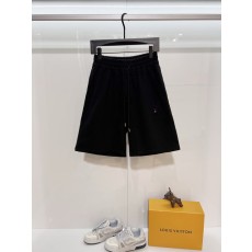 루이비통 클래식 자수 패치 캐주얼 반바지 001-190342