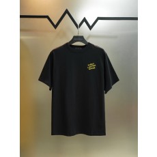 루이비통 클래식 자수 라운드넥 반팔 티셔츠 001-190396