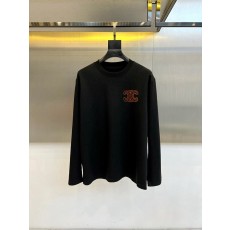 셀린 남성 가을 겨울 패션 캐주얼 긴팔 티셔츠 001-190457