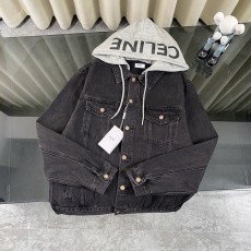 셀린 남녀공용 후드 데님 자켓 001-190510