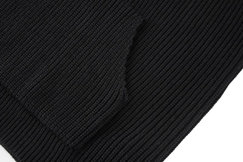 셀린 패치 자수 후드 울 스웨터 001-190517