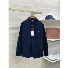 셀린 로고 자수 코듀로이 셔츠 001-190544