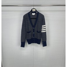 톰브라운 울 블렌드 스트라이프 카디건 001-190640