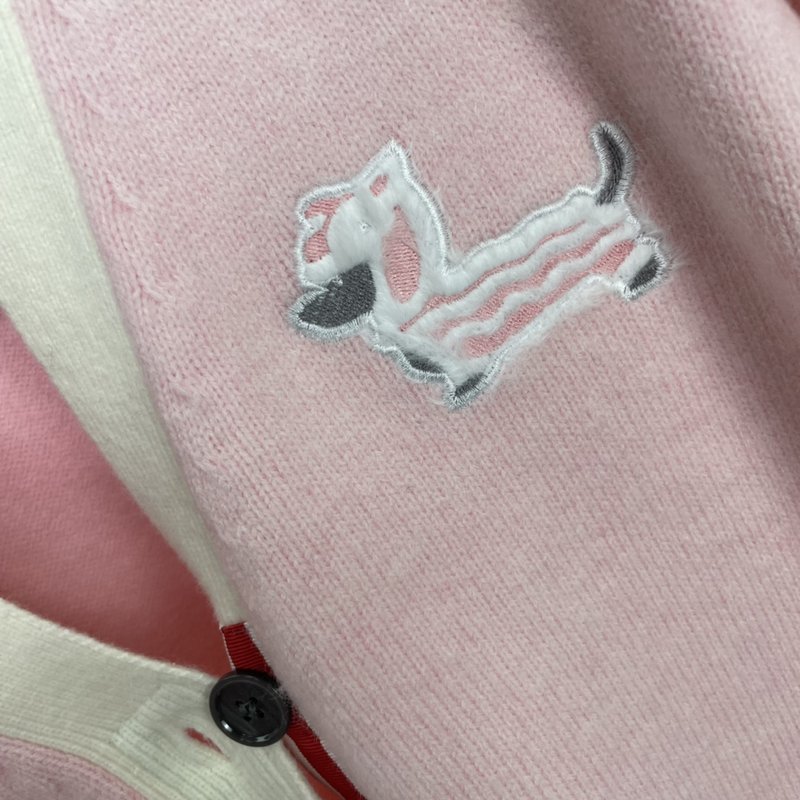 톰브라운 4 바 라인 강아지 가디건 001-190642