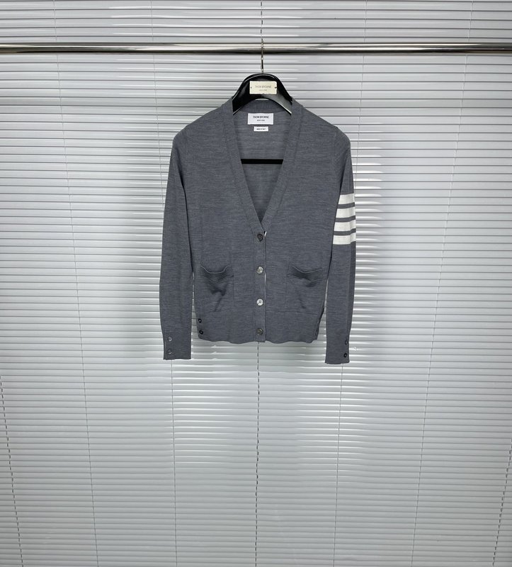 톰브라운 메리노 울 4 바 카디건 001-190659