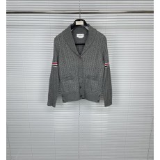 톰브라운 스트라이프 케이블 니트 카디건 아우터 001-190676