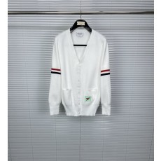톰브라운 클래식 더블 스트라이프 울 카디건 001-190728
