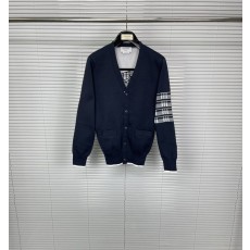 톰브라운 백면 비행기 패턴 니트 가디건 001-190752