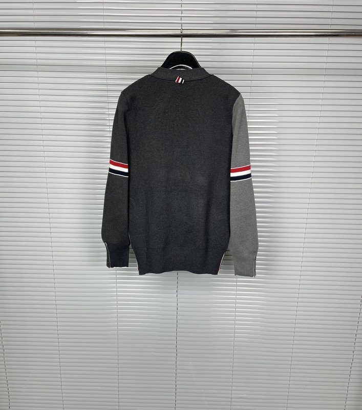 톰브라운 더블 스트라이프 울 블렌드 가디건 001-190778