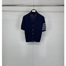 톰브라운 강아지 자카드 V 니트 가디건 001-190787