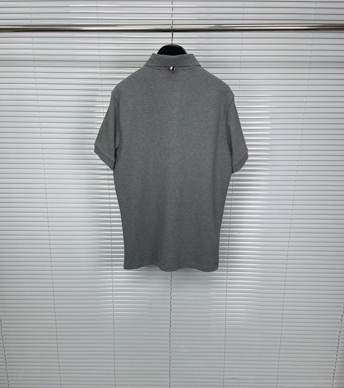 톰브라운 피케 면 칼라 스트라이프 포로 셔츠 001-190866