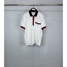 톰브라운 스트라이프 칼라 폴로 티셔츠 001-190868