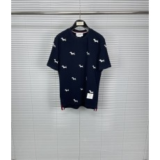 톰브라운 강아지 자수 라운드넥 반팔 001-190872