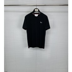 톰브라운 가슴 강아지 로고 평직 반팔 001-190936