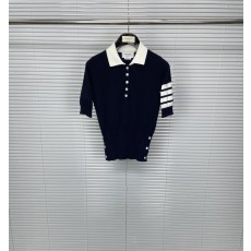톰브라운 4 바 니트 폴로 셔츠 001-190983