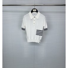 톰브라운 숏슬리브 폴로 셔츠 백 스틱피그 001-190985