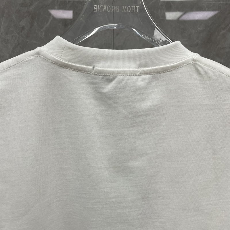 버버리 자수 커플 반팔 티셔츠 001-191007
