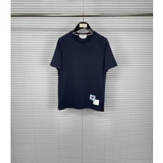 브라운 Thom Browne 순면 티셔츠 001-191023