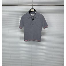 톰브라운 순울 소재 끈 디테일 반팔 001-191052